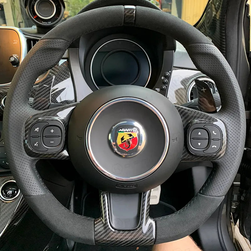 Levas de cambio Abarth 500 / 595 / 695 - Fibra de carbono