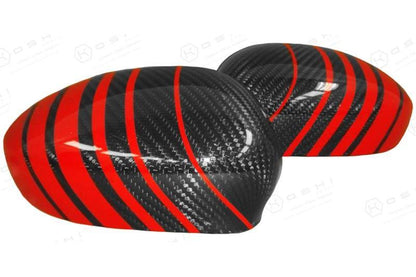 Abarth 500 / 595 / 695 Mirror Caps - Carbon Fibre - Abarth Tuning