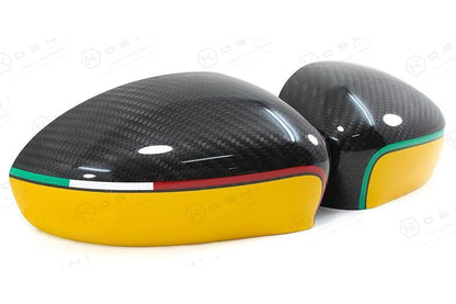 Abarth 500 / 595 / 695 Mirror Caps - Carbon Fibre - Abarth Tuning