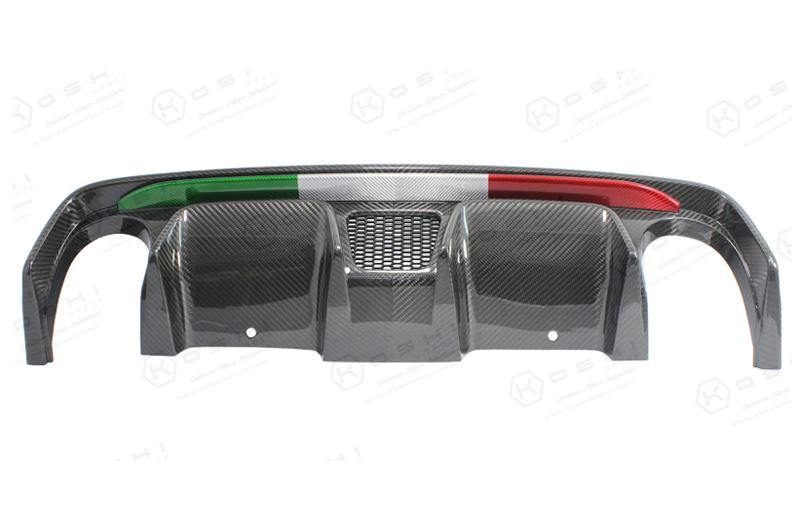 Abarth 595 Rear Diffuser - Carbon Fibre - Abarth Tuning