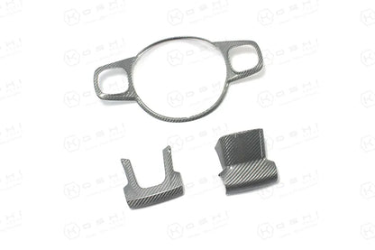 Abarth 595 Steering Wheel Trim - Carbon Fibre - TMC Motorsport