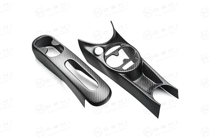 Abarth 595 2016> Central Tunnel - Carbon Fibre - TMC Motorsport