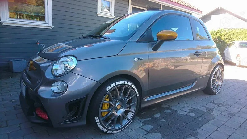 Abarth 595 2016&gt; Stoßstangen-Ladeluftkühlerrahmen, verlängert, Kohlefaser