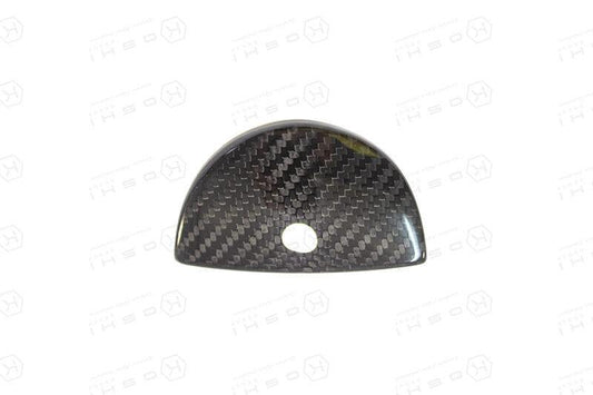 Abarth Fiat 500 / 595 / 695 Glove Box Door Handle Cover - Carbon Fibre - Abarth Tuning