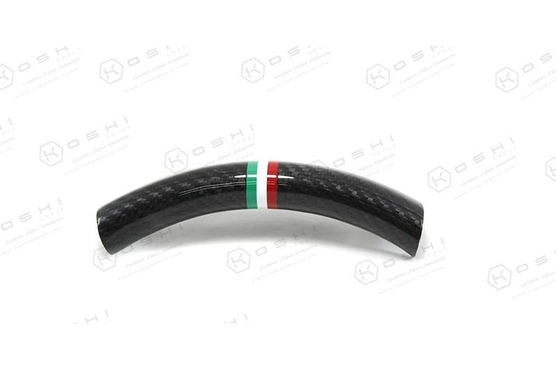 Abarth 500 Steering Wheel Upper Cover - Carbon Fibre - Abarth Tuning