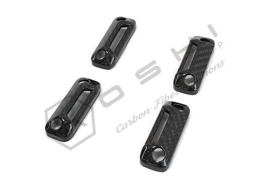 Alfa Romeo 4C Interior Door Handles Cover - Carbon Fibre - TMC Motorsport