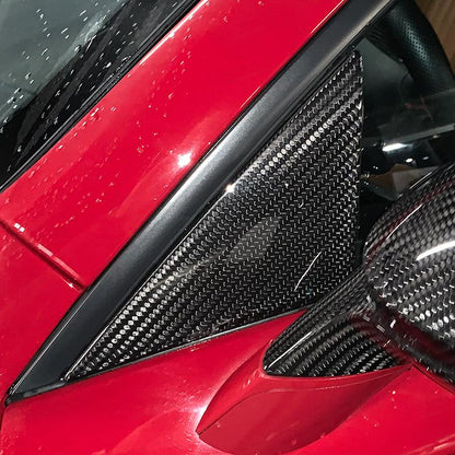 Alfa Romeo Brera External Door Triangles - Carbon Fibre - TMC Motorsport