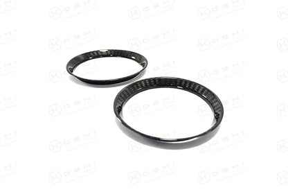 Alfa Romeo Giulia Air Vents Circles Cover - Carbon Fibre - TMC Motorsport