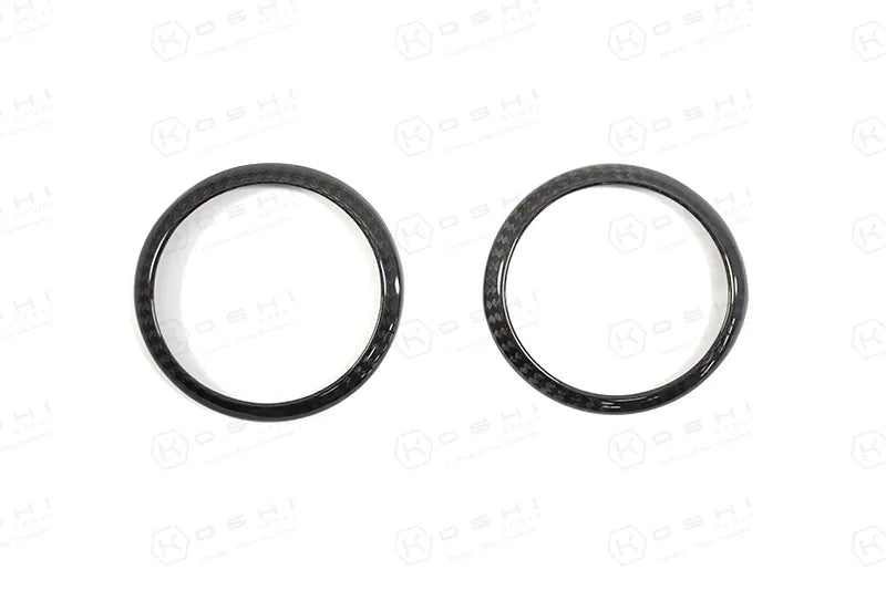 Alfa Romeo Giulia Front Door Small Speaker Frame - Carbon Fibre