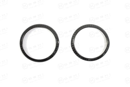 Alfa Romeo Giulia Front Door Small Speaker Frame - Carbon Fibre