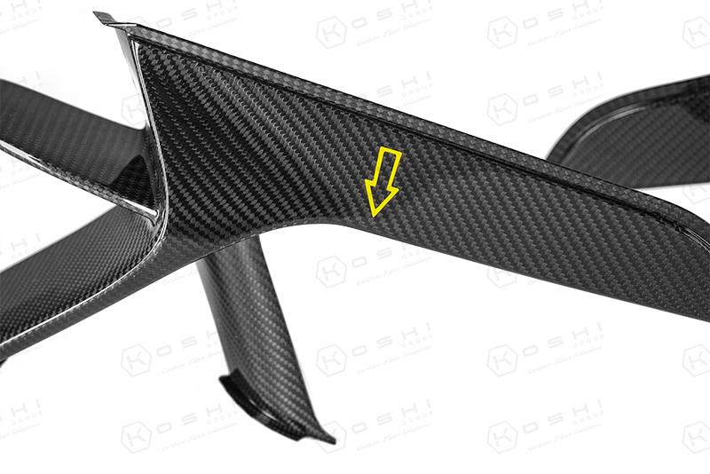 Alfa Romeo Giulia GTAm Style Front Bumper  Essential Kit - Carbon Fibre - TMC Motorsport