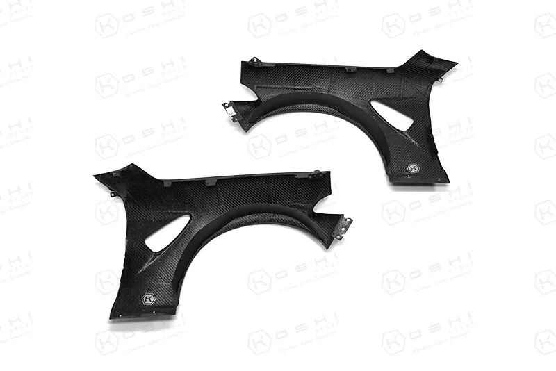 Alfa Romeo Giulia GTAm Style Front Side Fender Set - Carbon Fibre - TMC Motorsport
