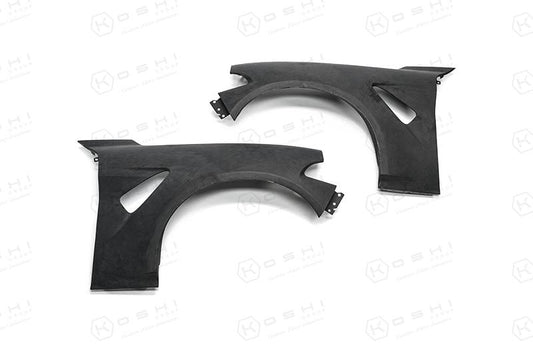 Alfa Romeo Giulia GTAm Style Front Side Fender Set - Carbon Fibre - Koshi Group Store