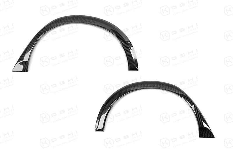 Alfa Romeo Giulia GTAm Style Rear Fender Arch Set - Carbon Fibre - TMC Motorsport