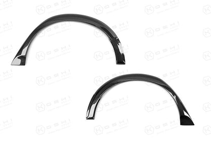 Alfa Romeo Giulia GTAm Style Rear Fender Arch Set - Carbon Fibre - TMC Motorsport