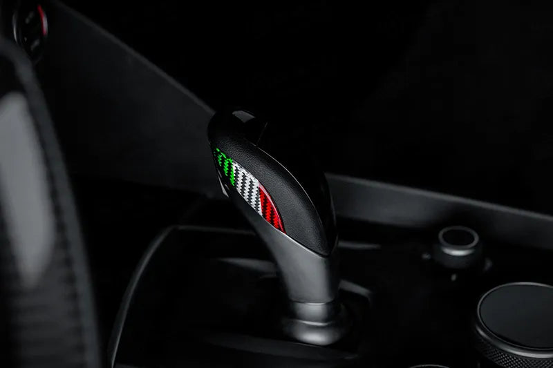 Alfa Romeo Giulia/Stelvio Gear Knob Side Trims - Carbon Fibre - TMC Motorsport