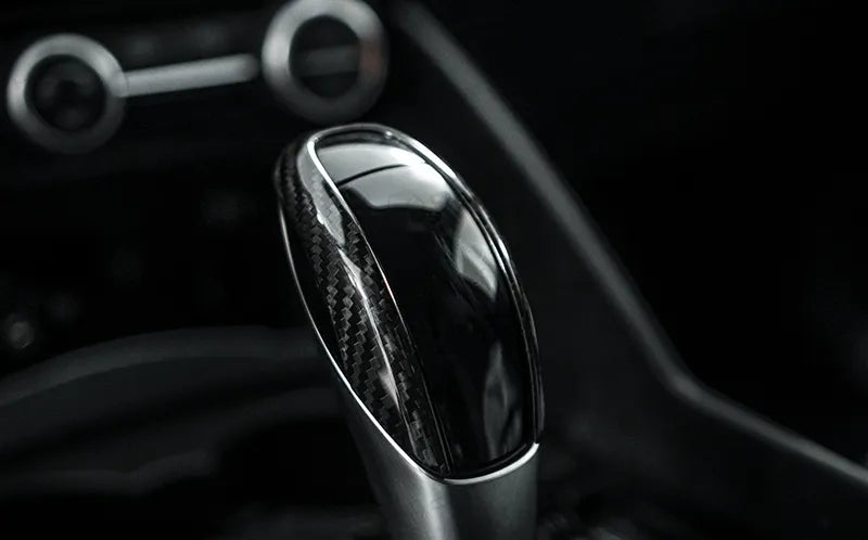 Alfa Romeo Giulia/Stelvio Gear Knob Trim Cover - Carbon Fibre - TMC Motorsport