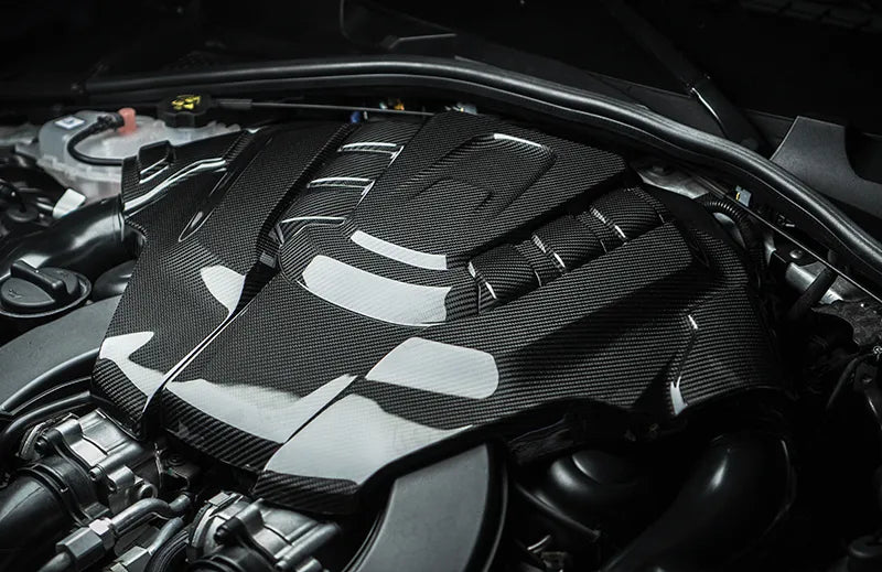 Alfa Romeo Stelvio QV Engine Cover - Carbon Fibre