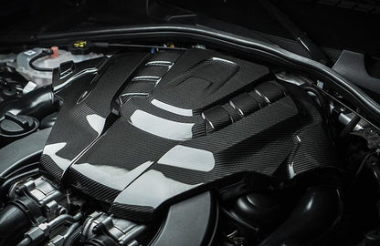 Alfa Romeo Giulia QV / Stelvio QV (2018 > ) Engine Cover - Carbon Fibre - TMC Motorsport