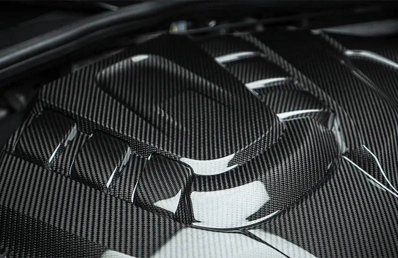 Alfa Romeo Stelvio QV Engine Cover - Carbon Fibre