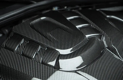 Alfa Romeo Stelvio QV Engine Cover - Carbon Fibre