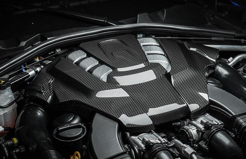Alfa Romeo Giulia QV / Stelvio QV (2018 > ) Engine Cover - Carbon Fibre - TMC Motorsport