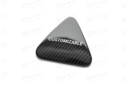 Alfa Romeo Giulia QV / Stelvio QV Fender Badges Cover - Carbon Fibre