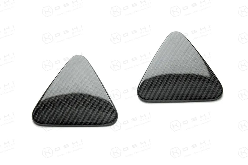 Alfa Romeo Giulia QV / Stelvio QV Fender Badges Cover - Carbon Fibre