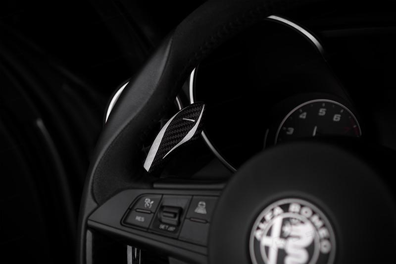 Alfa Romeo Giulia / Stelvio Paddle Shifters Cover - Carbon Fibre - Koshi Group Store