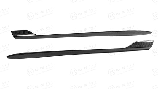 Alfa Romeo Giulia QV Racing Style Side Skirts - Carbon Fibre