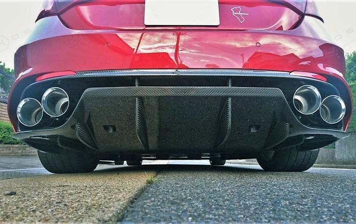 Alfa Romeo Giulia QV Rear Diffuser - Carbon Fibre - TMC Motorsport