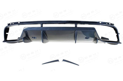 Alfa Romeo Giulia QV Rear Diffuser - Carbon Fibre - TMC Motorsport