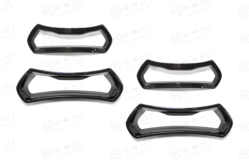 Alfa Romeo Giulia QV Sparco Seats Headreast Insert Cover - Carbon Fibre - TMC Motorsport