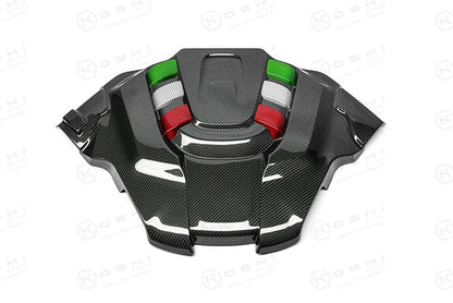 Alfa Romeo Giulia QV / Stelvio QV (2018 > ) Engine Cover - Carbon Fibre - TMC Motorsport