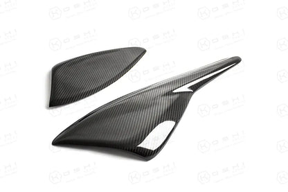 Alfa Romeo Giulia Side Panel Trim of Center Console Cover - Carbon Fibre - TMC Motorsport
