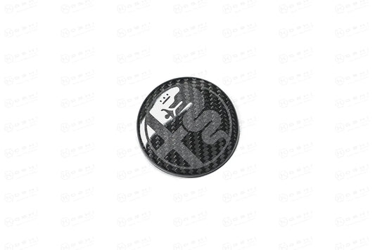 Alfa Romeo Giulia / Stelvio Steering Wheel Badge Logo Cover - Carbon Fibre - TMC Motorsport