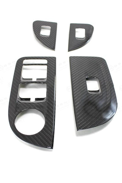 Alfa Romeo Giulia Window Switch Control Cover - Carbon Fibre - TMC Motorsport