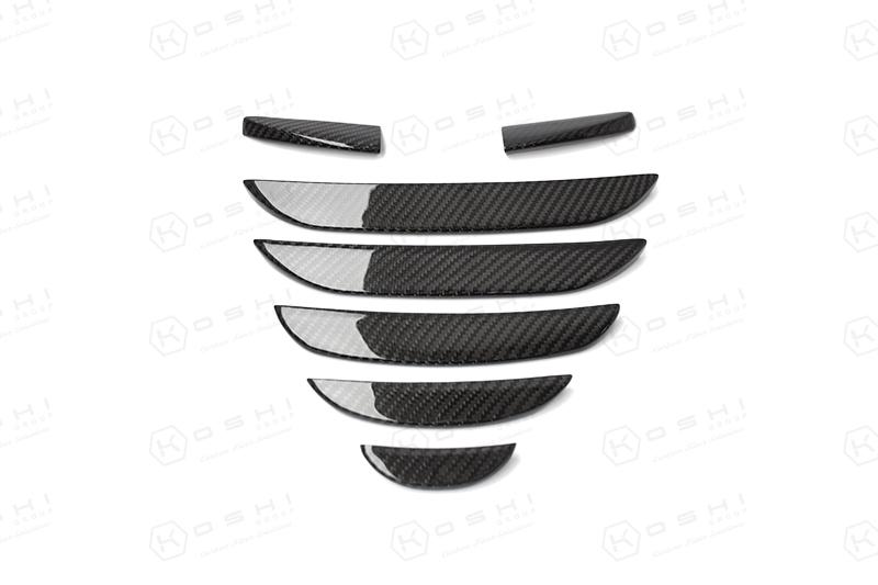 Alfa Romeo MiTo Grille Cover - Carbon Fibre - TMC Motorsport