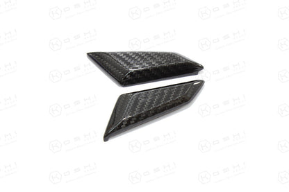 Ducati Panigale V4 S Mirror Block Off Plates Cover - Carbon Fibre