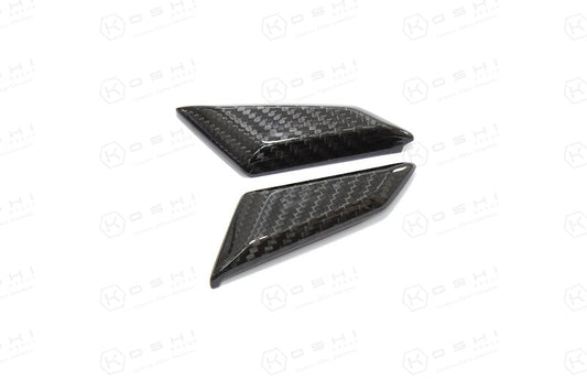 Ducati Panigale V4 S Mirror Block Off Plates Cover - Carbon Fibre