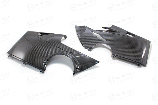 Ducati Panigale V4 S bottom side panels - Carbon Fibre