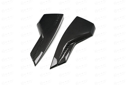Carbon Fiber Engine Air Scoops for Mercury V8 Outboard, 500R, 450R, 300R, 300 VERADO - Carbon Fibre