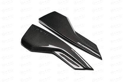 Carbon Fiber Engine Air Scoops for Mercury V8 Outboard, 500R, 450R, 300R, 300 VERADO - Carbon Fibre