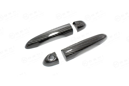 FIAT 500X Exterior Door Handles - Carbon Fibre