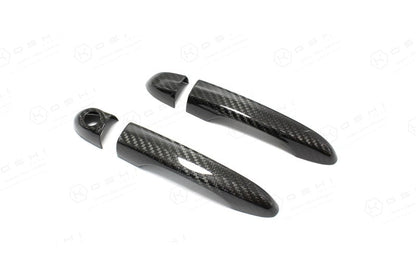 FIAT 500X Exterior Door Handles - Carbon Fibre