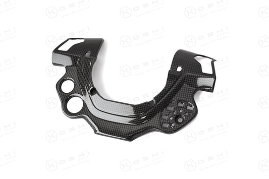 Ferrari F12,458,488,FF Steering Wheel Center Trim - Carbon Fibre - TMC Motorsport