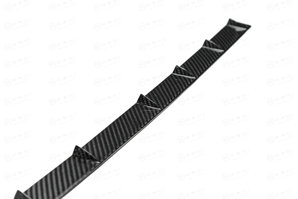 Toyota GR Yaris Roof Silencer Trim with Shark Fins / Vortex Generator - Carbon Fibre - TMC Motorsport