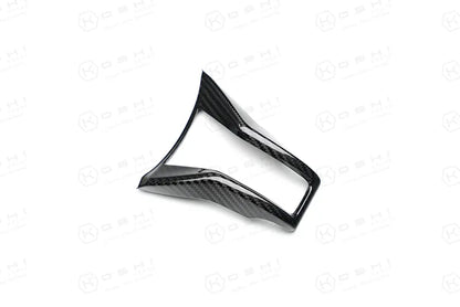 Alfa Romeo Giulia QV / Stelvio QV Lower Steering Wheel Spoke Trim Cover  2020-ongoing - Carbon Fibre - TMC Motorsport