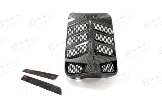 Harley Davidson V-ROD Central Intercooler / Radiator Frame - Carbon Fibre