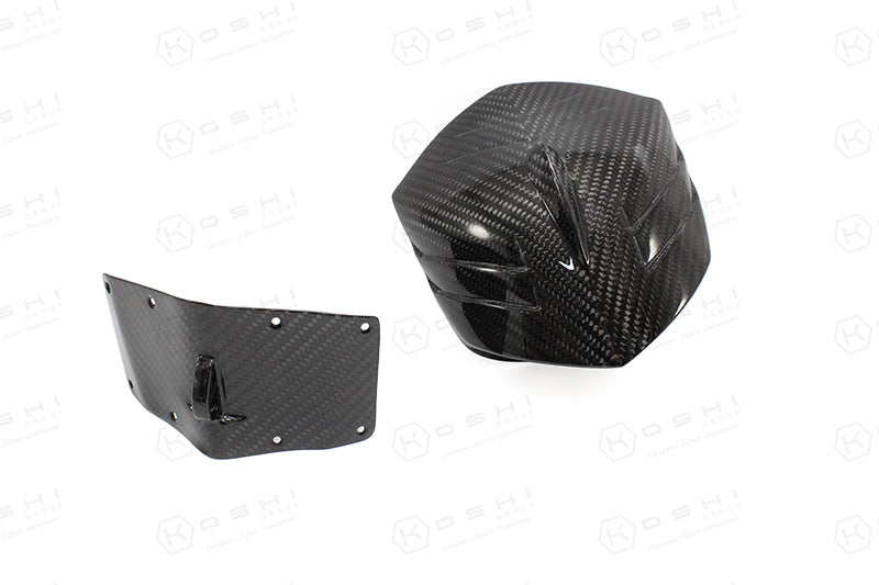 Harley Davidson V-ROD Front Head Light - Carbon Fibre